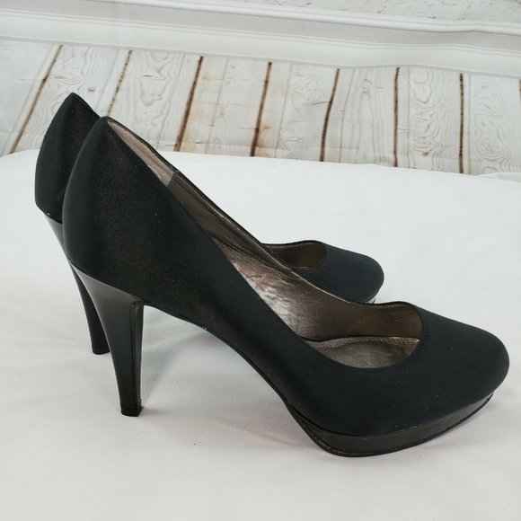 Circa Joan David Luxe Womens Black Heels Size US 9 - Picture 5 of 13